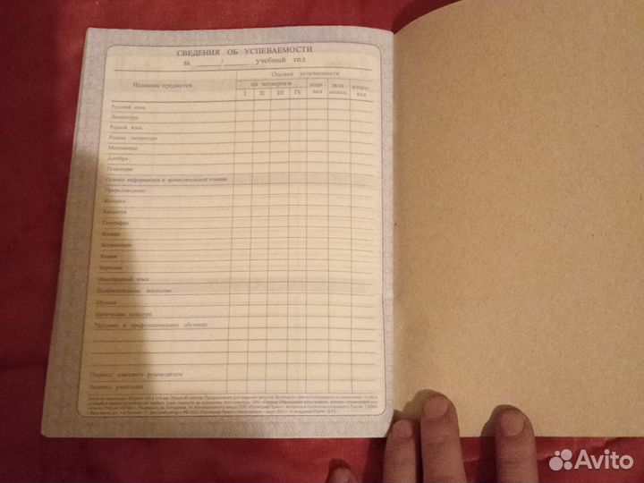 Дневник школьный