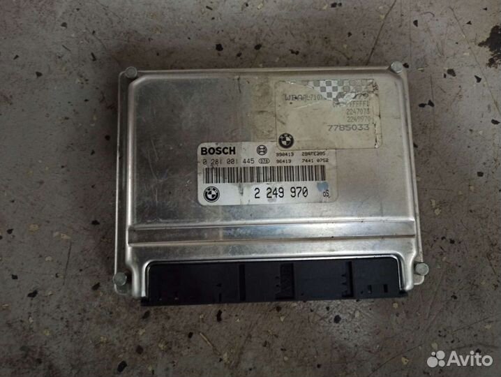 Блок управления двигателя BMW E46