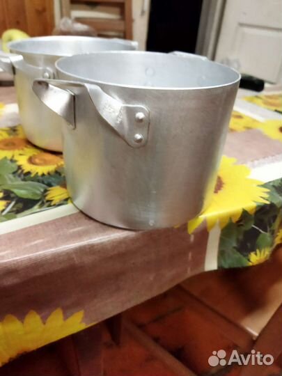 Кастрюля алюминиевая