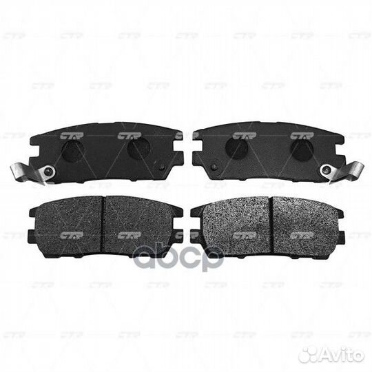 CKM-36 Колодки тормозные дисковые зад GK0