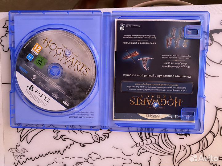 Hogwarts legacy ps5 диск
