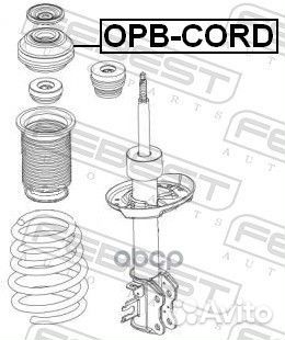 Опора амортизатора opel corsa D 06-14 перед.пра