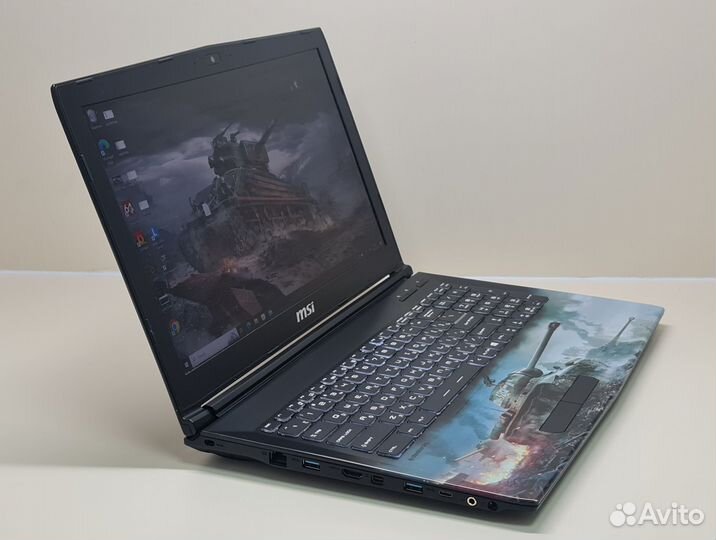 Игровой ноутбук WoT i5-8300/16Gb/GTX1050 2Gb/SSD