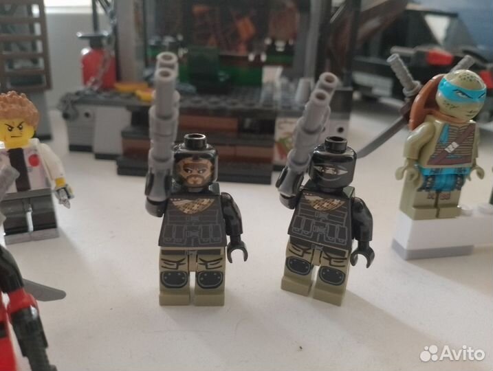 Не lego черепашки ниндзя