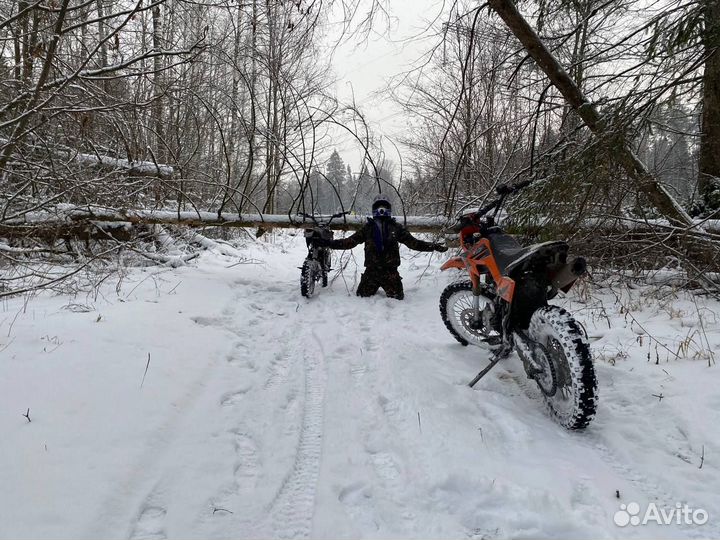 Прокат питбайков и эндуро мотоциклов
