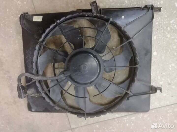 Вентилятор радиатора hyundai sonata NF