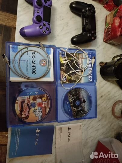 Игровая приставка ps4