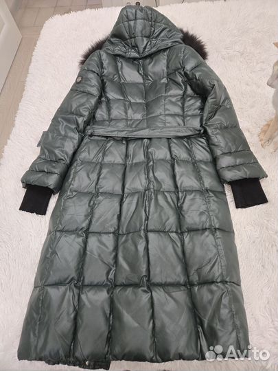 Пуховик зимний женский 46 48 бу