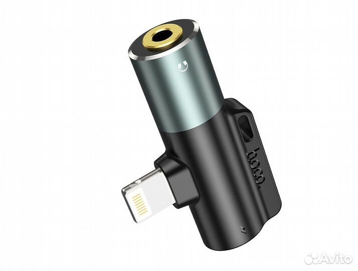 Переходник iPhone Lightning на наушники Jack 3.5