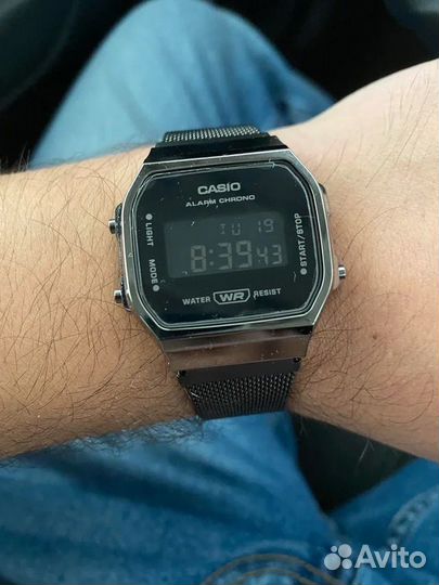 Оригинальные часы Casio Vintage A-168wemb-1B