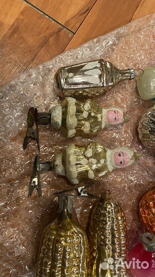 Новогодние елочные игрушки СССР