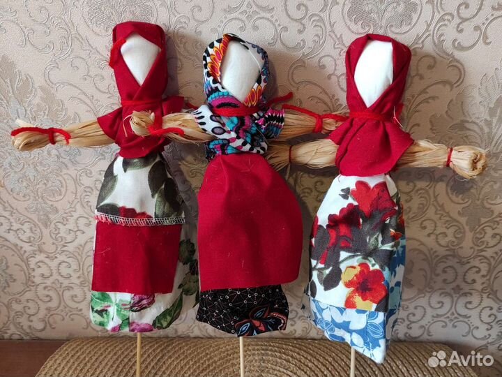 Кукла Масленица ручной работы