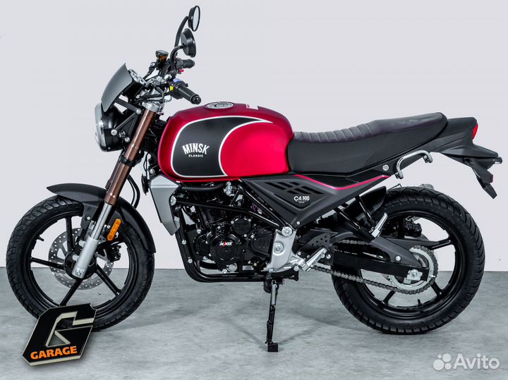Мотоцикл m1nsk C4 300 29 лс вод. охлаждение