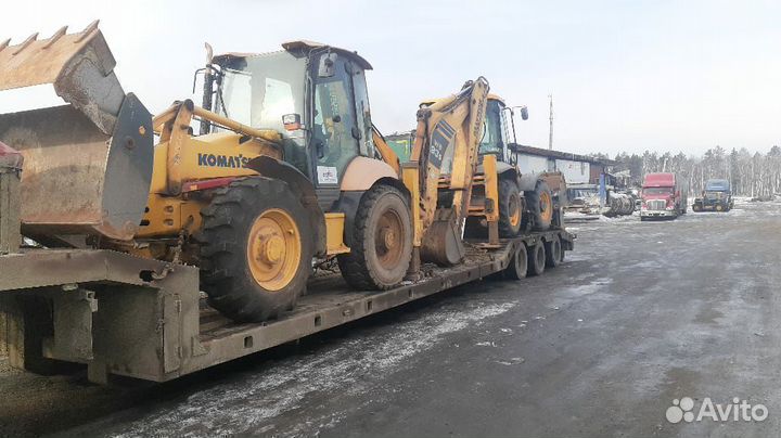 Услуги по перевозке негабаритных грузов тралом