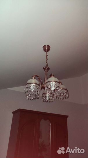 Люстра хрустальная