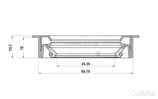 Сальник привода MTX-75 C-Max, Esc96, Fo98, Fo05, M