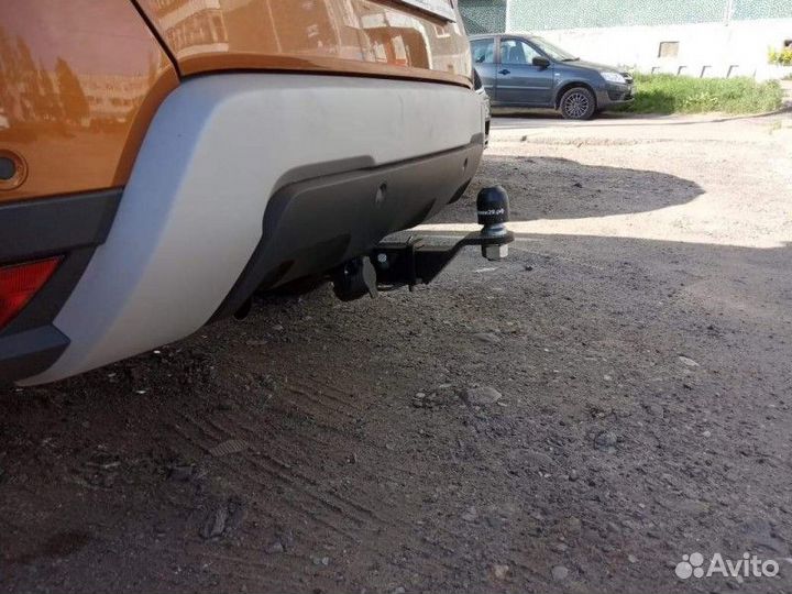 Фаркоп Renault Duster 2021- (съемный квадрат)