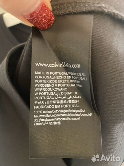 Футболка Calvin Klein новая оригинал хлопок на S