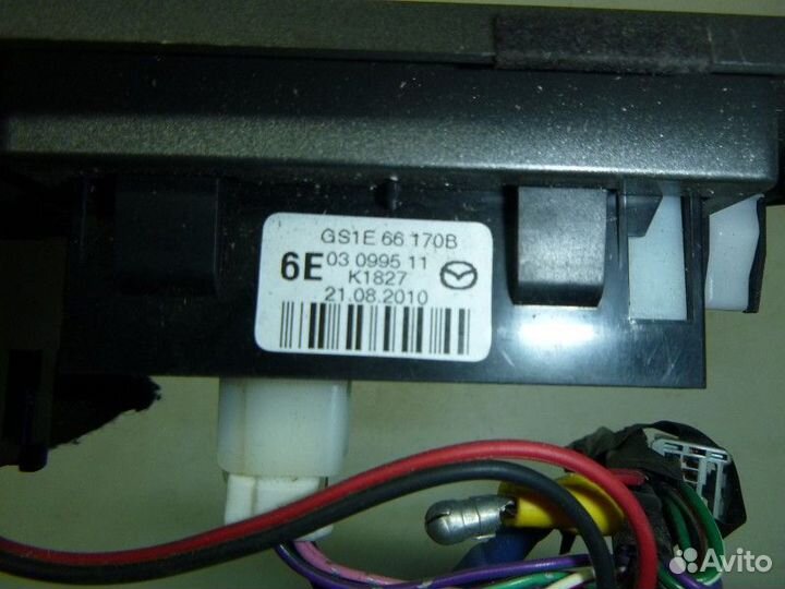 Кнопка корректора фар mazda 6 (GH) 2007