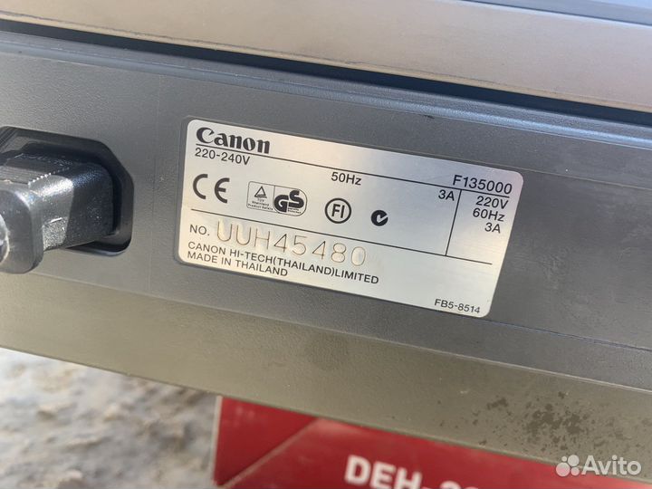 Принтер canon F135000