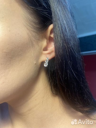 Серебряные серьги