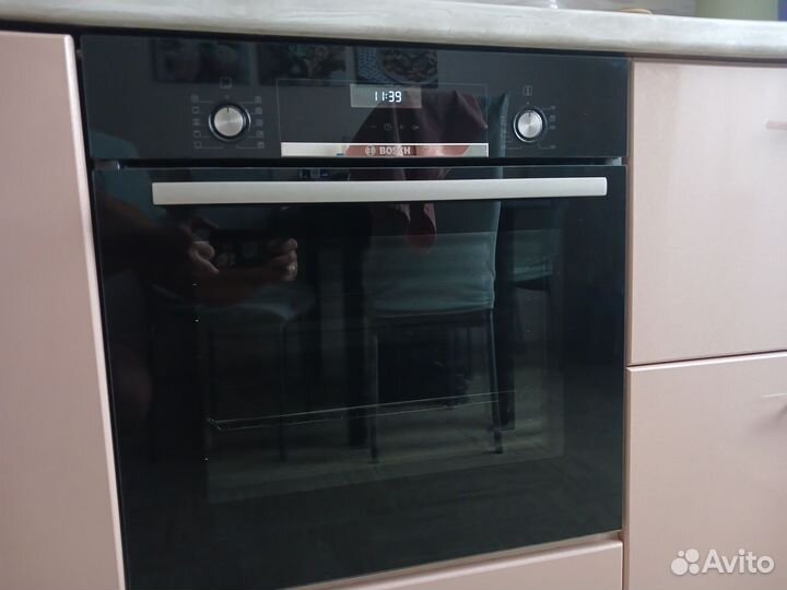 Крепления для наружного стекла духового шкафа бош