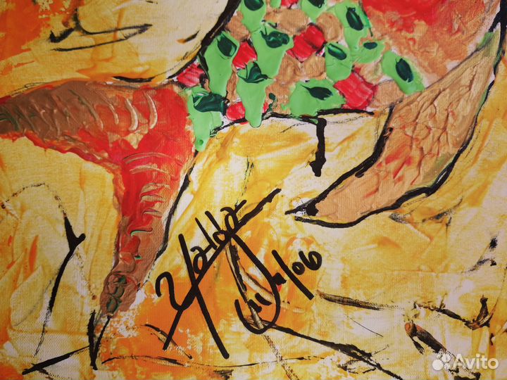 Картина маслом на холсте