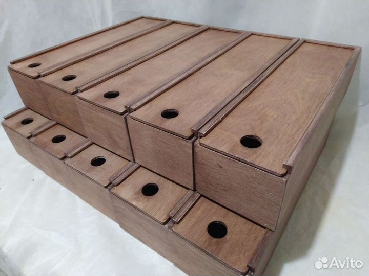 Коробка подарочная деревянная