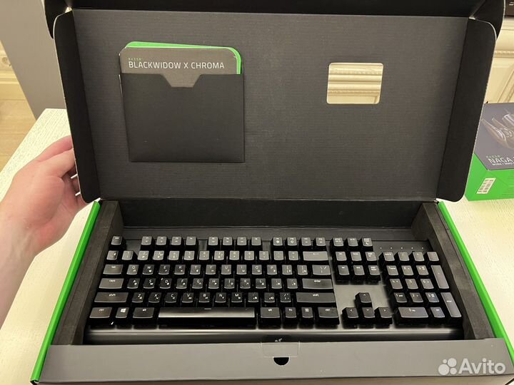 Клавиатура razer blackwidow x chroma