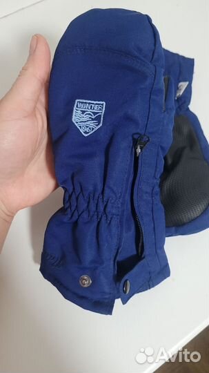 Варежки непромокаемые 2-4 года