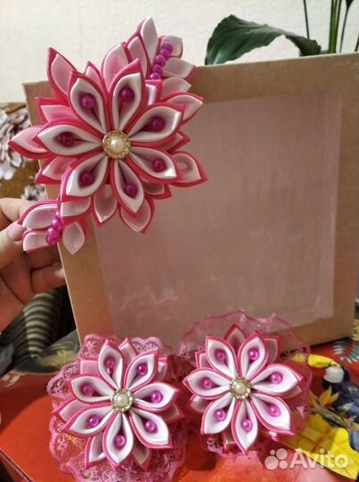 Набор из ободка и двух резинок