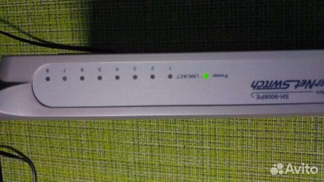 Коммутатор(switch) Ethernet Network Xnet SH-9008PE