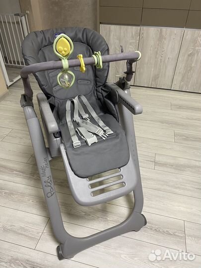 Стульчик для кормления chicco polly magic relax