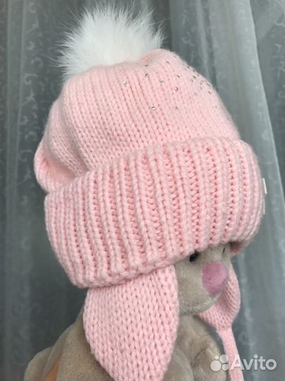 Шапки шерстяные зима, размер 52-54