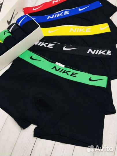 Трусы мужские Nike боксеры хлопок нижнее белье