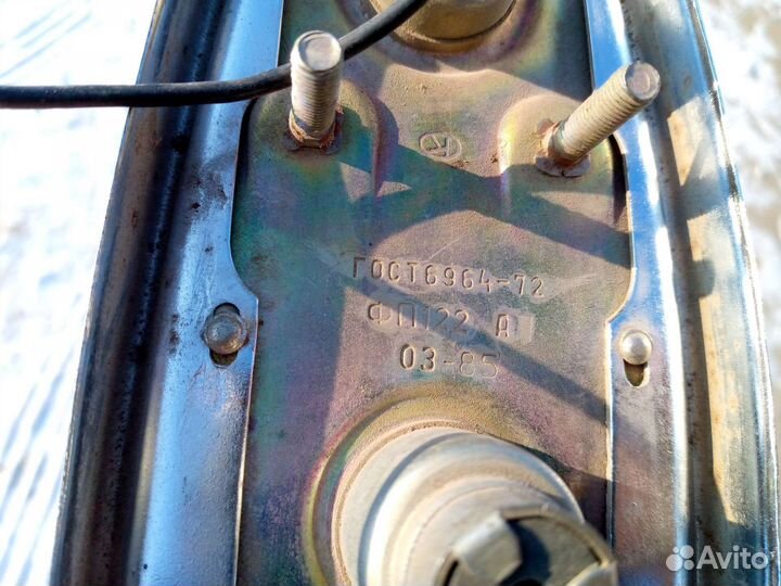 Задние фонари москвич 408