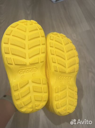 Резиновые сапоги детские crocs c8 размер 24-25