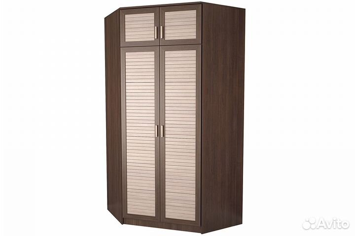 Шкаф угловой двухстворчатый 