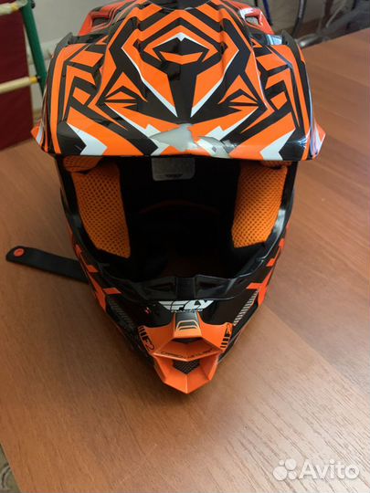 Шлем FLY racing F2 carbon