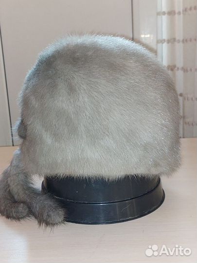 Шапка норковая женская 52 размер