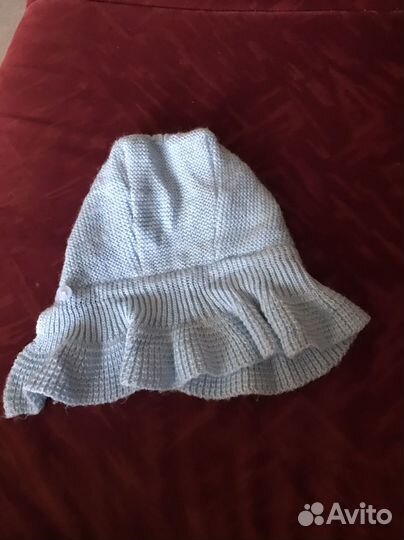 Шапка шлем для новорожденного