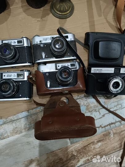 Коллекция фотоаппаратов СССР