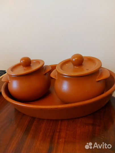 Горшочки и форма для запекания