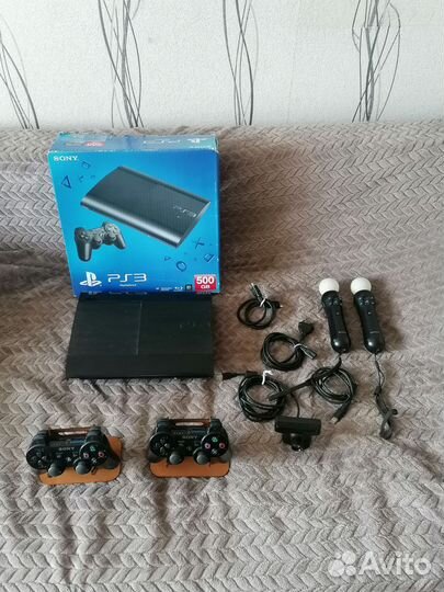 Ps3 super slim 500gb прошитая