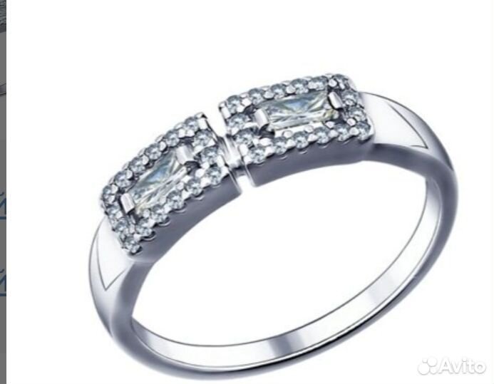Серебряное кольцо 16,5
