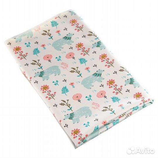 Пеленка на непромокаемой основе, 80*100 см «Мишки»