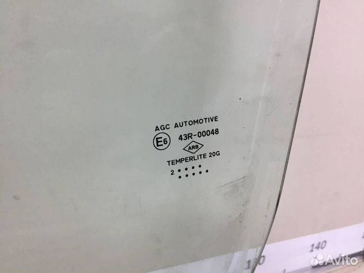 Стекло двери передней левой Renault Sandero 2009-2