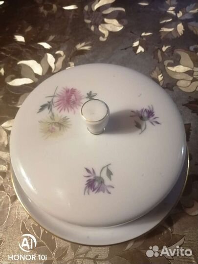 Масленка фарфор гдр