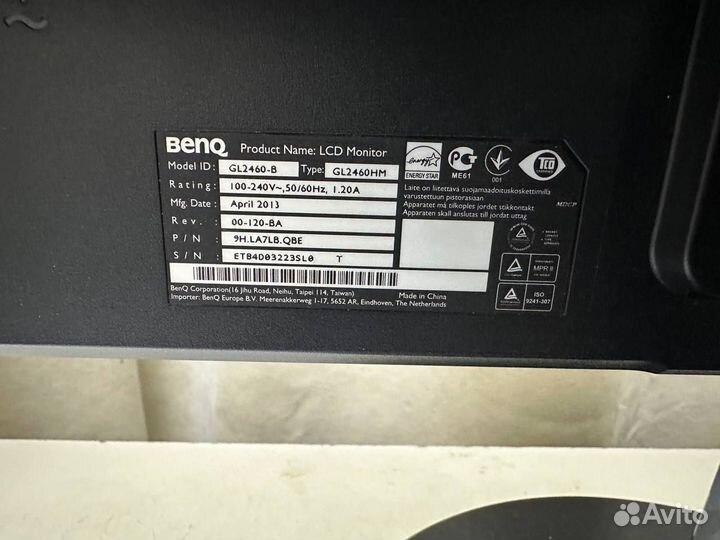 Монитор Benq GL2460-B