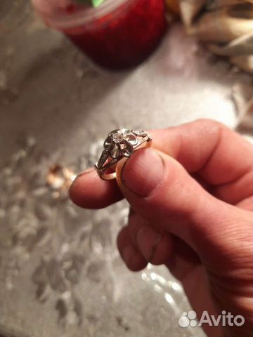 Кольца золотые ссср.кольцо с брильянтом